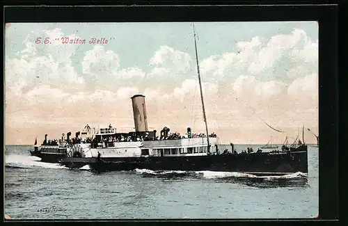 AK Passagierschiff SS Walton Belle