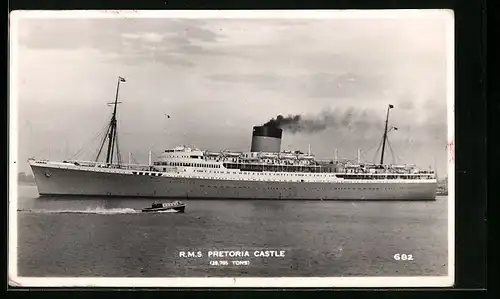 AK Passagierschiff RMS Pretoria Castle