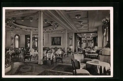 AK Turbinen-Schnelldampfer Cap Arcona, Festsaal