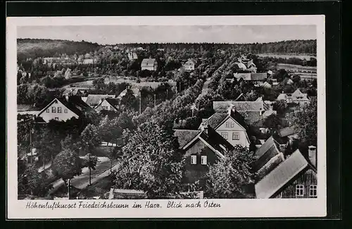 AK Friedrichsbrunn /Harz, Blick nach Osten