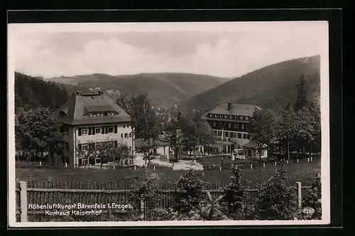 AK Bärenfels i. Erzgeb., Kurhaus Kaiserhof