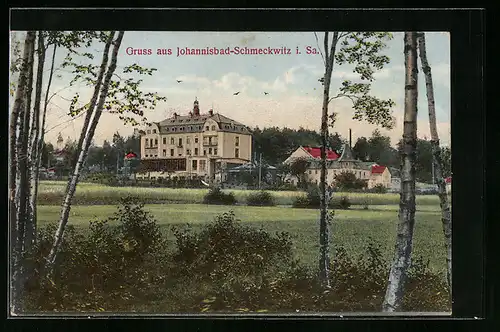 AK Schmeckwitz i. Sa., Kurhotel Johannisbad