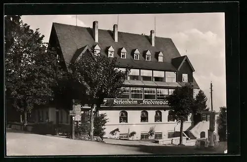 AK Bärenburg /Osterzgeb., FDGB Erholungsheim Friedenswacht