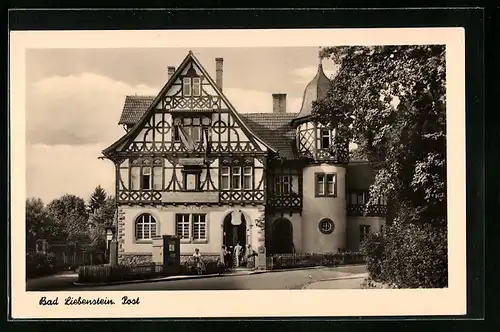 AK Bad Liebenstein, Ansicht Postamt