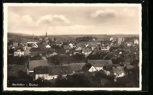 AK Nastätten i. Taunus, Ortsansicht aus der Vogelschau