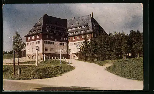AK Altenberg im Erzgebirge, Berghof Raupennest