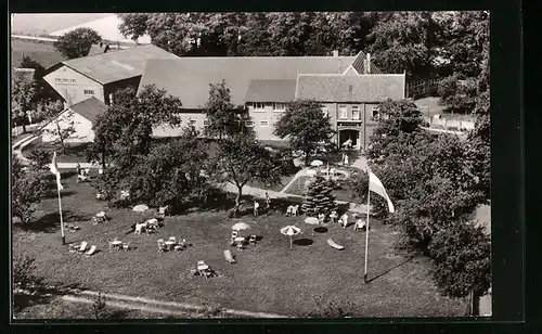 AK Emmen /Kr. Harburg, Gasthof, Kaffeegarten, Pension, Joh. Oelkers, Inh. Otto Thiele