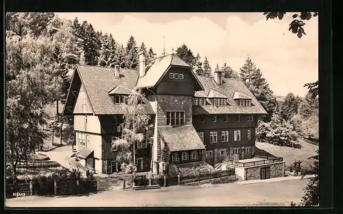 AK Wernigerode /Harz, FDGB-Erholungsheim Thomas Müntzer