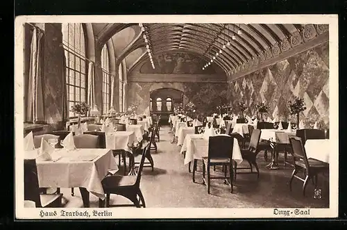 AK Berlin, Haus Trarbach, Dnyr-Saal, Behrenstrasse