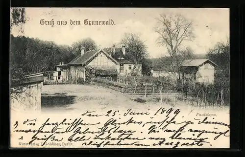 AK Grunewald, Gasthaus Paulsborn