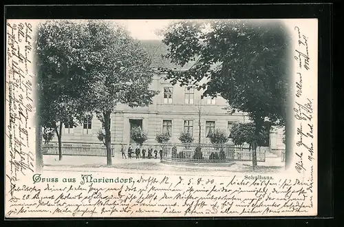AK Mariendorf, Schulhaus
