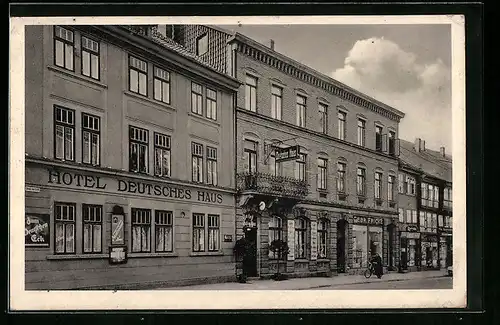 AK Northeim i. Hann., Hotel Deutsches Haus