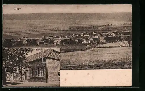 AK Eilum über Schöningen, Teilansicht, Schule