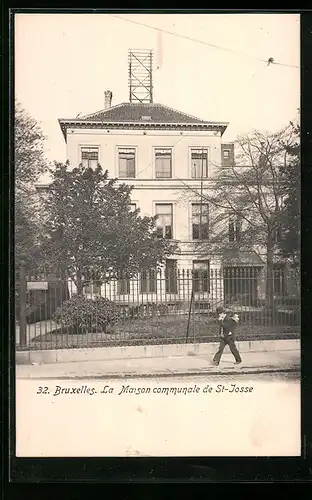 AK Brüssel / Bruxelles, La Maison communale de St-Josse