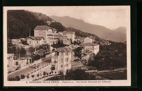 AK S. Vincenzo della Fonte, Panorama, Via Ponte Romano ed Alberghi