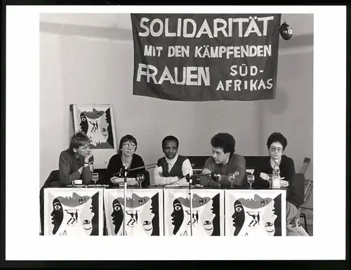 7 Fotografien Jürgen Seidel, Köln, Ansicht Bonn, Demonstration gegen Apartheid in Südafrika, Bürgerrechtler & Politiker
