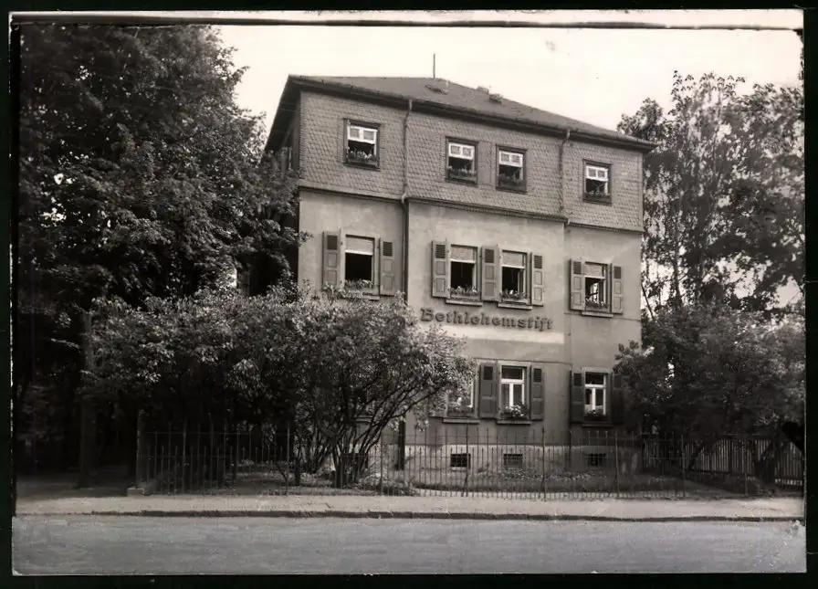 14 Fotografien Brück & Sohn Meissen, Ansicht Bad Lausick, Bethlehemstift - Kindererholungsheim, Aussen & Innenansichten 0