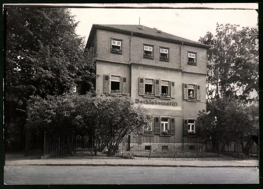 14 Fotografien Brück & Sohn Meissen, Ansicht Bad Lausick, Bethlehemstift - Kindererholungsheim, Aussen & Innenansichten 0