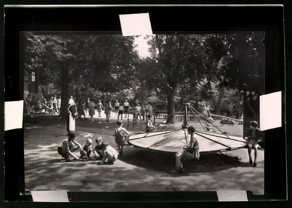 14 Fotografien Brück & Sohn Meissen, Ansicht Bad Lausick, Bethlehemstift - Kindererholungsheim, Aussen & Innenansichten 12