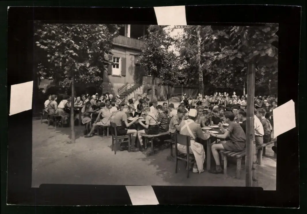 14 Fotografien Brück & Sohn Meissen, Ansicht Bad Lausick, Bethlehemstift - Kindererholungsheim, Aussen & Innenansichten 13
