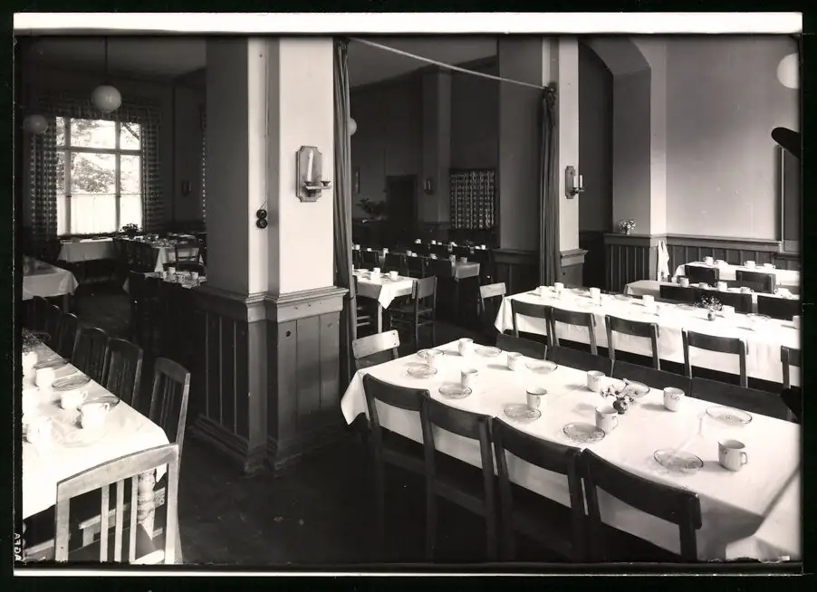 14 Fotografien Brück & Sohn Meissen, Ansicht Bad Lausick, Bethlehemstift - Kindererholungsheim, Aussen & Innenansichten 7