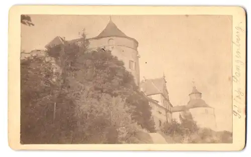 Fotografie unbekannter Fotograf, Ansicht Langenburg, Schloss Langenburg