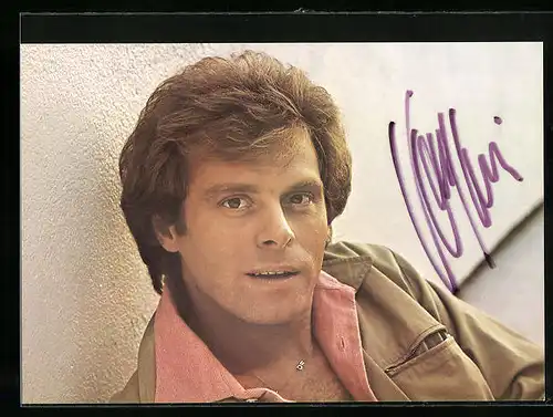 AK Musiker Tony Holiday, original Autograph