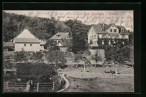 AK Bad Kissingen, Restaurant Forsthaus Claushof