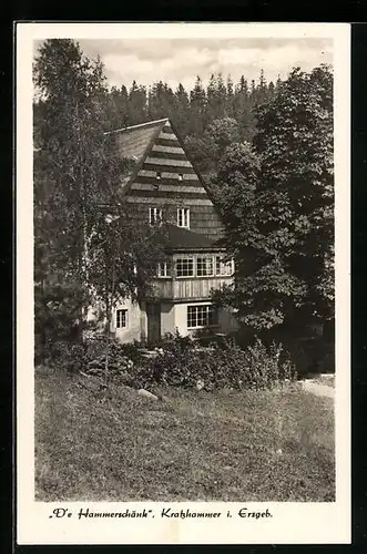 AK Kratzhammer /Erzgeb., Gasthaus D`e Hammerschänk