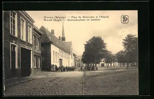 AK Wervik, Place du Steenacker et l`Hopital