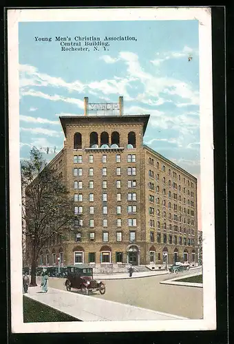 AK Rochester, NY, Young Men`s Christian Association, Central Building