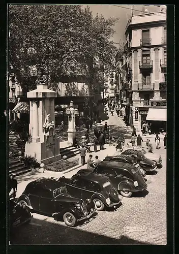 AK Figueras, Monumento a Monturiol y calle Gerona