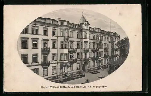 AK Bad Homburg, Hotel Gustav-Weigand-Stiftung, Neubau