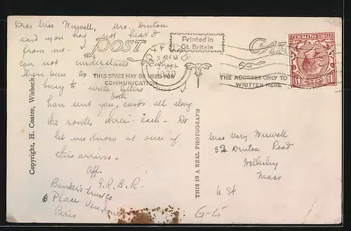 AK Spalding, High Bridge