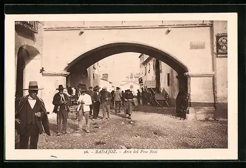 AK Badajoz, Arco del Peso Real