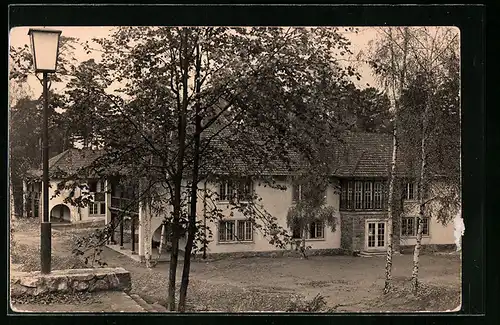 AK Altenhof-Werbellinsee, Wohnhäuser der Jungen Pioniere, Wilhelm Pieck