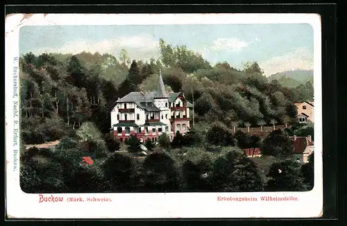 AK Buckow, Erholungsheim Wilhelmshöhe
