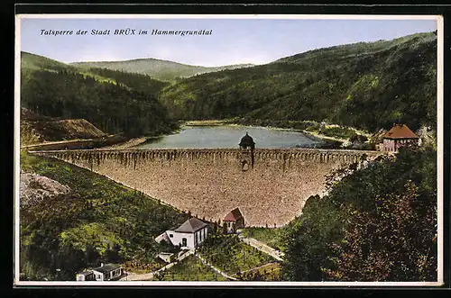 AK Brüx im Hammergrundtal, Talsperre der Stadt