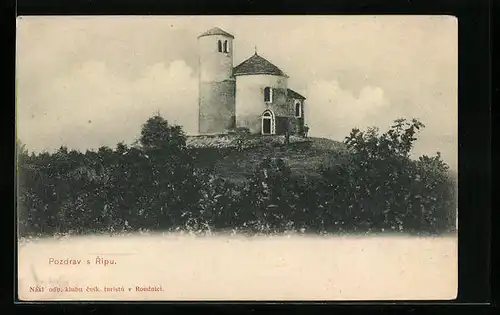 AK Rip, Blick auf eine Kirche