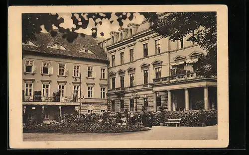 AK Teplitz-Schönau, Ansicht Herrenhaus