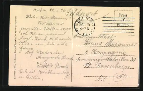 AK Berlin, Konzert-Haus Clou, Mauerstr. 82