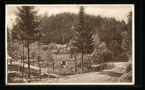 AK Hohegeiss, Gasthaus Wolfsbachmühle