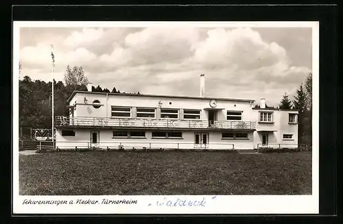 AK Schwenningen a. Neckar, Turnerheim mit Anlagen