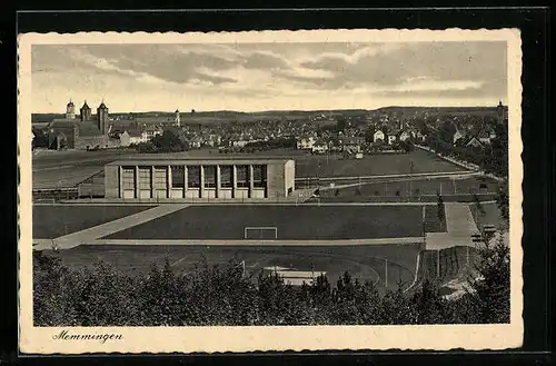 AK Memmingen, Ortsansicht mit Stadion