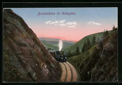 AK Drängetal, Brockenbahn