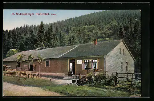AK St. Andreasberg /Harz, St. Andreasberger Rinderstall