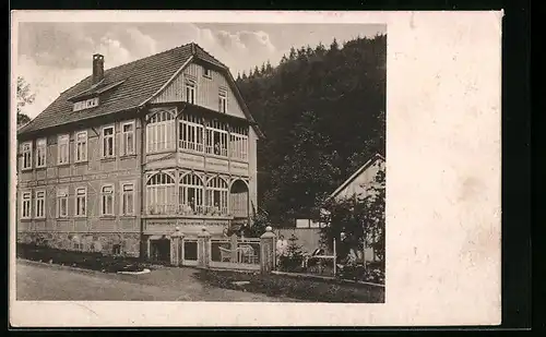 AK Wieda i. Harz, Haus L. Jörn, Waldstr. 247