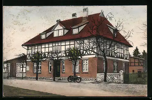 AK Dierkshausen, Gasthaus Zur Heideblume