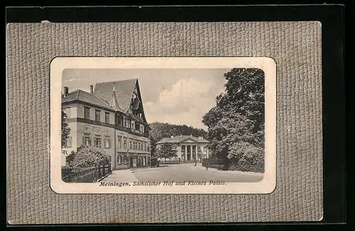 AK Meiningen, Sächsischer Hof und Kleines Palais