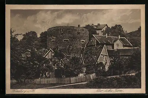 AK Friedberg i. H., Der dicke Turm